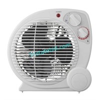 1500-Watt Electric Fan Forced Portable Heater  Whi