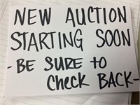 New Auction Starting Soon!