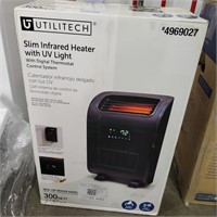 Utilitech slim infrared heater