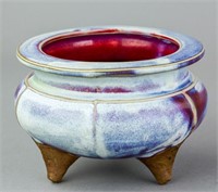 Chinese Junyao Yuan/Ming Type Porcelain Censer