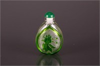 Chinese Republic Glass Snuff Bottle