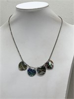 ABALONE HEART NECKLACE