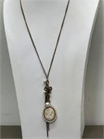 CAMEO CHARM NECKLACE