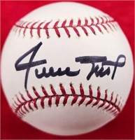 227 - SIGNED BASEBALL IN CASE (A17)