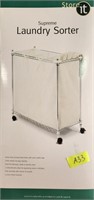 227 - LAUNDRY CART ON CASTERS (A33)