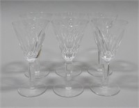 WATERFORD CRYSTAL "SHEILA" STEMWARE (6)