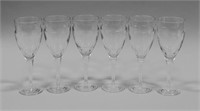 WATERFORD CRYSTAL "GEO ODEN" STEMWARE (6)