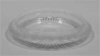 LALIQUE CRYSTAL "MARGUERITE" BOWL