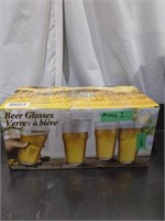 Crystal King Beer Glasses (Missing 1)
