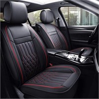 Two Leather Front Seat Car Covers
