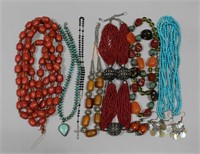 ESTATE JEWELLERY COLLECTION - BEADED NECKLACES