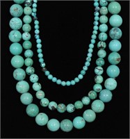 TURQUOISE BEAD GROUP (3)