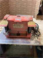 Action 5” double wheel bench grinder