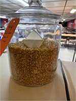 Popcorn jar & scoop