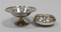STERLING SILVER BOWLS (2)