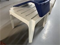 Patio stool & bed tray