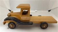 Vintage Heritage Mint Wooden Truck Model 10" Long