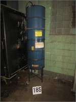 Double 55 Gallon Oil Barrel on Stand