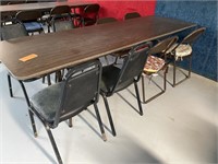 5 banquet tables - 8 chairs w/each table