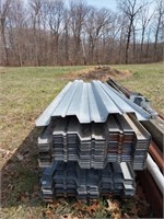 (18) Corrugated Steel Panels 1/16" Thick