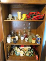 Contents of Shelves - Cabinet Not Included