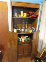 Cabinet w/Shelves-Contents not Included-Doors