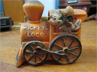 Vintage Plastic Mickey's Loco