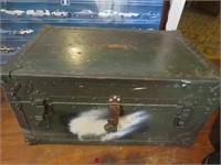 Vintage Army Foot Locker