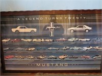 1964-1984 Legend of the Mustang Picture 50 x 30