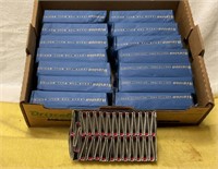 15 boxes of Winston matchbooks