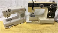 New Home sewing machine and a TinyTailor Singer