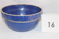 SMALL BLUE POTTERY BOWL