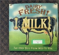 Dairy fresh milk “the very best from moo to you”