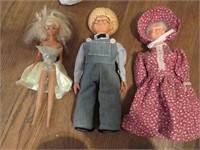 Vintage Barbie Doll, Grandma and Grandpa Dolls
