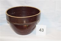 6" BROWN POTTERY PLANTER