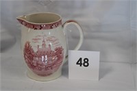 STAFFORDSHIRE GOVERNOR'S PALACE PITCHER