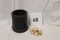 DICE CUP WITH DICE