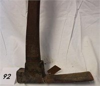 EARLY WOOD WORKING AXE