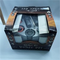 Choppers poker chip set with cards