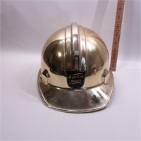 gold hardhat