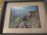 Train Picture and Frame