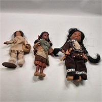 vintage Native dolls