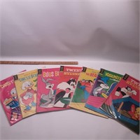 7 vintage comics, funny