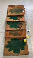 5 -20 x 20 leaf Coir door mats