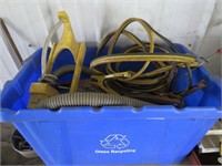 Tote with Jumper Cables & Vacuum