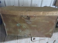 Vintage Metal Box and Contents