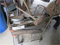 Shopping Cart with Contents