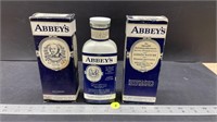 2 Unopened Bottles Abbey's Refreshing