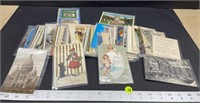 Assortment of Old Postcards (used & unused)