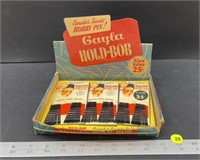 Gayla Hold Bob Display Box and 6 Unused Bobby Pin